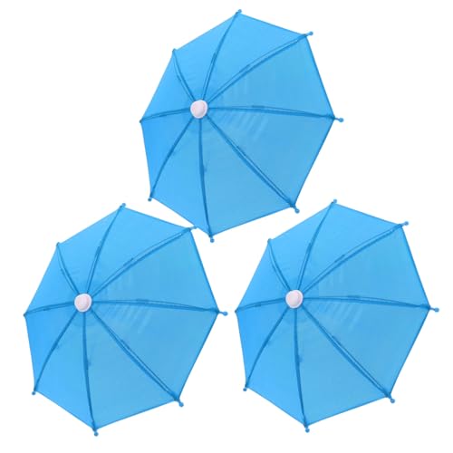 LALADEFIEE 3St Mini-Puppenschirm Puppen Regenschirm Spielzeug Regenschirm mini Regenschirm Niedlicher Puppenzubehör Blauer Regenschirm Miniaturspielzeug Mini-Regenschirm Edelstahl LALADEFIEE 3St Mini-Puppenschirm Puppen Regenschirm Spielzeug Regenschirm mini Regenschirm Niedlicher Puppenzubehör Blauer Regenschirm Miniaturspielzeug Mini-Regenschirm Edelstahl von LALADEFIEE