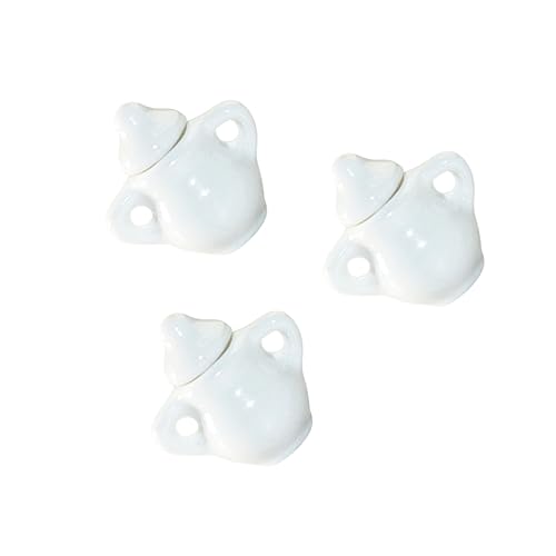 LALADEFIEE 3Stücke Zuckergefäße Weiße Tee Krüge für Puppenhaus Dekoration DIY Projekte für Kreative Mini Szenen und Spielzeugzubehör LALADEFIEE 3Stücke Zuckergefäße Weiße Tee Krüge für Puppenhaus Dekoration DIY Projekte für Kreative Mini Szenen und Spielzeugzubehör von LALADEFIEE