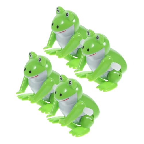 LALADEFIEE 4 Stück Teiliges Kleine Springende Frösche Wind up Figuren für Geburtstagsfeier Partydeko Lernspielzeug Spaß LALADEFIEE 4 Stück Teiliges Kleine Springende Frösche Wind up Figuren für Geburtstagsfeier Partydeko Lernspielzeug Spaß von LALADEFIEE