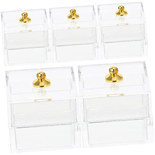 LALADEFIEE 5Stücke Modelle und Mini Haushaltsartikel Hochwertige Verarbeitung und Details für Wohnzimmer Esszimmer und Schlafzimmer im Miniaturformat LALADEFIEE 5Stücke Modelle und Mini Haushaltsartikel Hochwertige Verarbeitung und Details für Wohnzimmer Esszimmer und Schlafzimmer im Miniaturformat von LALADEFIEE
