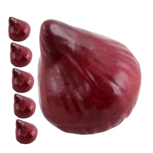 LALADEFIEE 6 Pcs Lebensechte Gefälschte Fig -Modell Hohe Simulation Fruit Home Fenster Display, Fotografie -Requisiten Kunstfruchtdekoration Künstliches Essen Zur Anzeige LALADEFIEE 6 Pcs Lebensechte Gefälschte Fig -Modell Hohe Simulation Fruit Home Fenster Display, Fotografie -Requisiten Kunstfruchtdekoration Künstliches Essen Zur Anzeige von LALADEFIEE