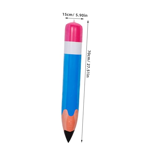 LALADEFIEE 6 Stück Teiliges Aufblasbare Jumbo Bleistift Deko aus Robustem PVC Farbenfrohe Schulanfang Party Requisiten für Klassenzimmer Fotokulisse und LALADEFIEE 6 Stück Teiliges Aufblasbare Jumbo Bleistift Deko aus Robustem PVC Farbenfrohe Schulanfang Party Requisiten für Klassenzimmer Fotokulisse und von LALADEFIEE