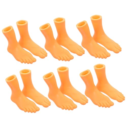 LALADEFIEE 6Paare Interaktive Fingerpuppen für Kleinkinder Mini Füße Requisiten zum Geschichtenerzählen Spaßspielzeug Eltern Bindung und Kreativität LALADEFIEE 6Paare Interaktive Fingerpuppen für Kleinkinder Mini Füße Requisiten zum Geschichtenerzählen Spaßspielzeug Eltern Bindung und Kreativität von LALADEFIEE