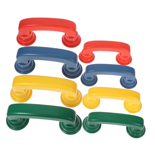 LALADEFIEE 8pcs -simulation Mobilteilspielzeug Für Kinder Plastik Realistisches Telefon Handy Handy Flüstertelefone Für Klassenzimmer Verbessert Die Sprachentwicklung Und Das Logische Denken von LALADEFIEE