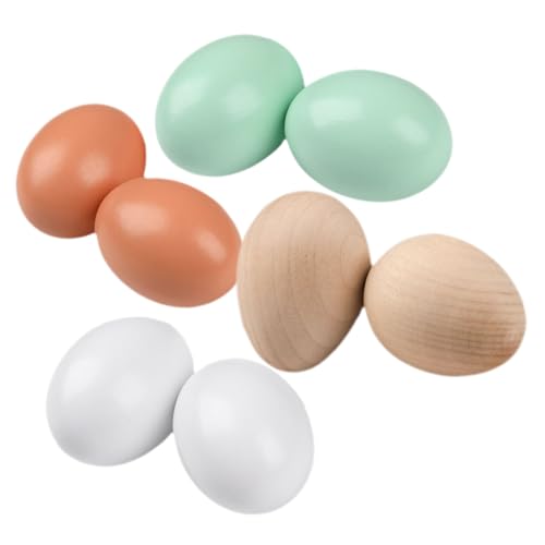 LALADEFIEE 8st Holzeier Unvollendet Eiförmige Tasse Wachteleier Eierbecher Zubehör Für Hühnerställe Gefälschtes Ei Frische Eier Halter Arbeitsplatte Eierkinder Eierhalter LALADEFIEE 8st Holzeier Unvollendet Eiförmige Tasse Wachteleier Eierbecher Zubehör Für Hühnerställe Gefälschtes Ei Frische Eier Halter Arbeitsplatte Eierkinder Eierhalter von LALADEFIEE