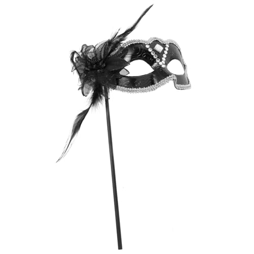 LALADEFIEE Tanzparty Maskerade Masken Requisiten Damen Stick Cosplay Kostüm Requisite LALADEFIEE Tanzparty Maskerade Masken Requisiten Damen Stick Cosplay Kostüm Requisite von LALADEFIEE