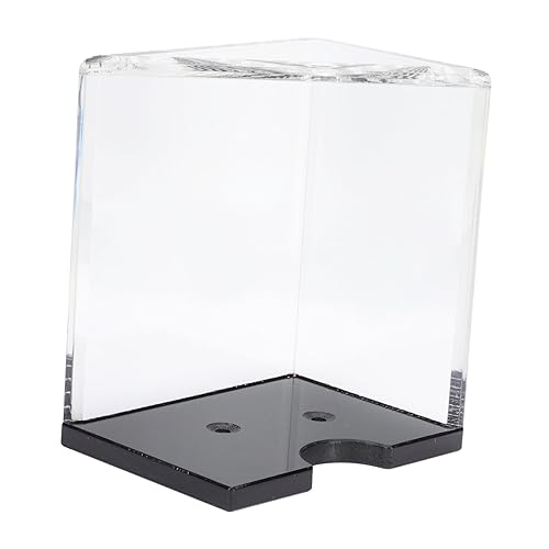 LALADEFIEE Acryl Spielkartenständer für Pokerkarten Transparenter Kartenhalter für Aufbewahrung von Spielkarten für Zuhause Büro und Freizeitaktivitäten Decks von LALADEFIEE