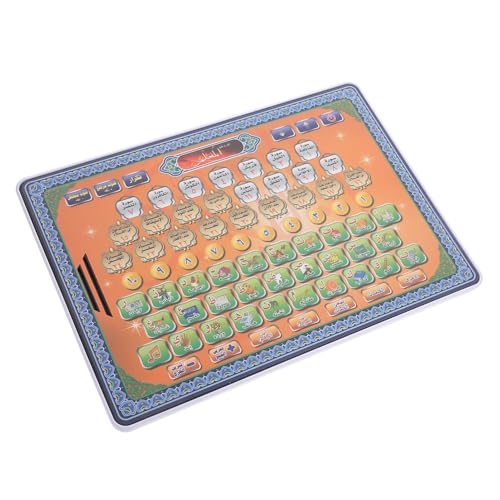 LALADEFIEE Arabische Lernmaschine für Intelligentes Sprachlernspielzeug mit Endlosem Bildungsinhalt für Mädchen Fördert die Sprachfähigkeiten Lernen des Arabischen Alphabets von LALADEFIEE