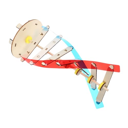 LALADEFIEE DIY Holzmodell DNA Doppelhelix Wissenschaftliches Lernspielzeug für Feines Motoriktraining Biologie Unterrichtsrequisite Dekoratives Wissenschaftsmodell LALADEFIEE DIY Holzmodell DNA Doppelhelix Wissenschaftliches Lernspielzeug für Feines Motoriktraining Biologie Unterrichtsrequisite Dekoratives Wissenschaftsmodell von LALADEFIEE
