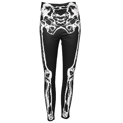 LALADEFIEE Leggings mit Halloween- für Damen Dehnbare Gym-leggings Einzigartiger Spinnennetz-druck LALADEFIEE Leggings mit Halloween- für Damen Dehnbare Gym-leggings Einzigartiger Spinnennetz-druck von LALADEFIEE