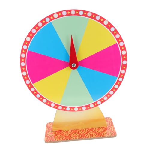 LALADEFIEE Drehbares Preisrad für Partys DIY Spiele und Veranstaltungen Vielseitiges Spielzubehör für Messen und Feiern LALADEFIEE Drehbares Preisrad für Partys DIY Spiele und Veranstaltungen Vielseitiges Spielzubehör für Messen und Feiern von LALADEFIEE
