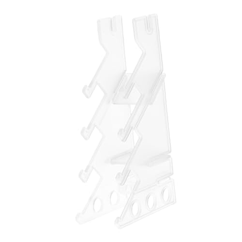 LALADEFIEE Finger Skateboard Aufbewahrungsständer aus Klarem Kunststoff Platzsparendes Multifunktionales Display mit Einzigartigem Design Einfach zu Montieren Geeignet für Zuhause und LALADEFIEE Finger Skateboard Aufbewahrungsständer aus Klarem Kunststoff Platzsparendes Multifunktionales Display mit Einzigartigem Design Einfach zu Montieren Geeignet für Zuhause und von LALADEFIEE