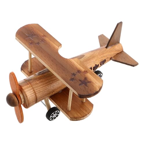 LALADEFIEE Flugzeug-Bürodekor Flugzeug aus Holz Desktop -Flugzeugschmuck Desktop -Flugzeugmodell Holzspielzeugflugzeug Flugzeugdekorationen Retro -Flugzeugmodell hölzern Hellbraun LALADEFIEE Flugzeug-Bürodekor Flugzeug aus Holz Desktop -Flugzeugschmuck Desktop -Flugzeugmodell Holzspielzeugflugzeug Flugzeugdekorationen Retro -Flugzeugmodell hölzern Hellbraun von LALADEFIEE