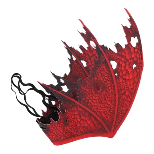 LALADEFIEE Halloween Teufelsflügel Requisite für Erwachsene Realistische Rote Cosplay Flügel aus Leichtem Vliesstoff Sicherer Sitz mit Verstellbaren Trägern für Kostüm Themenpartys LALADEFIEE Halloween Teufelsflügel Requisite für Erwachsene Realistische Rote Cosplay Flügel aus Leichtem Vliesstoff Sicherer Sitz mit Verstellbaren Trägern für Kostüm Themenpartys von LALADEFIEE