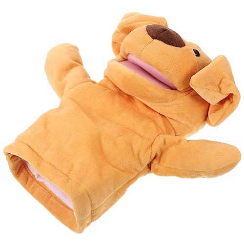 LALADEFIEE Handpuppe Hund Große Tierhandpuppe für Puppenspieltheater Kreativität und Sozialer Interaktion Hergestellt aus Hochwertigem Material LALADEFIEE Handpuppe Hund Große Tierhandpuppe für Puppenspieltheater Kreativität und Sozialer Interaktion Hergestellt aus Hochwertigem Material von LALADEFIEE