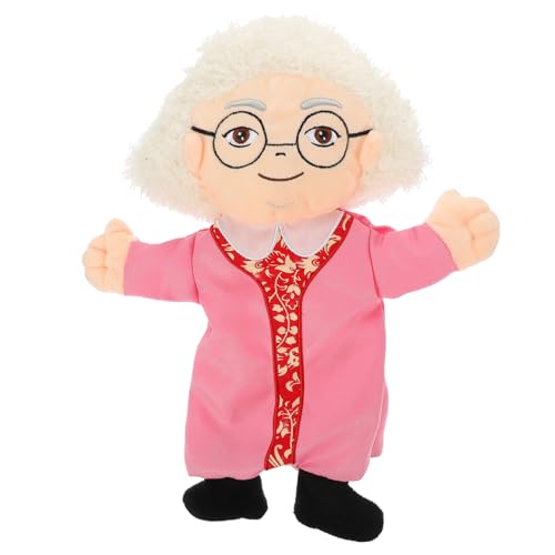 LALADEFIEE Handpuppen Großmutter für Interaktive Figuren für Geschichtenerzählen Realistisches Dekoratives Handspielzeug Fördert Motorische Fähigkeiten und Soziale Interaktion LALADEFIEE Handpuppen Großmutter für Interaktive Figuren für Geschichtenerzählen Realistisches Dekoratives Handspielzeug Fördert Motorische Fähigkeiten und Soziale Interaktion von LALADEFIEE