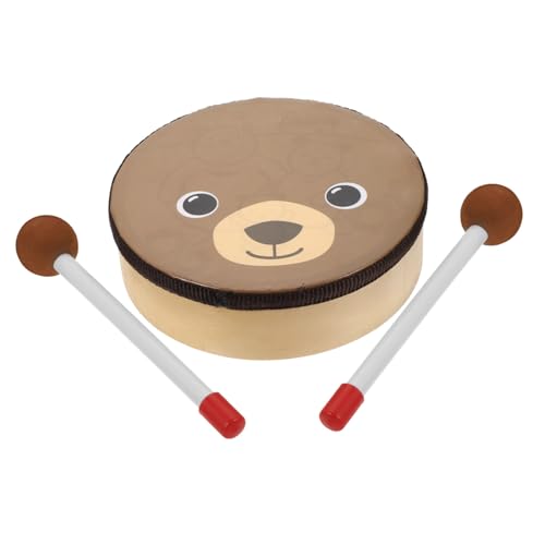 LALADEFIEE Handtrommel Set mit Pädagogisches Percussion Instrument Langlebig Verarbeitung Geeignet für Kleinkinder und Musikalische Früherziehung LALADEFIEE Handtrommel Set mit Pädagogisches Percussion Instrument Langlebig Verarbeitung Geeignet für Kleinkinder und Musikalische Früherziehung von LALADEFIEE