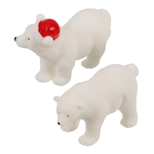 LALADEFIEE Harz Bär Figuren Miniatur Weihnachten Tier Ornament Desktop Micro Landschaft Garten Hause Dekoration Kuchen Topper LALADEFIEE Harz Bär Figuren Miniatur Weihnachten Tier Ornament Desktop Micro Landschaft Garten Hause Dekoration Kuchen Topper von LALADEFIEE