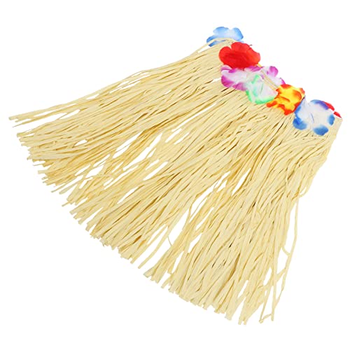 LALADEFIEE Eleganter Grastanzrock Hawaiianischer Hula-Rock Kostümblumen für Festivals LALADEFIEE Eleganter Grastanzrock Hawaiianischer Hula-Rock Kostümblumen für Festivals von LALADEFIEE