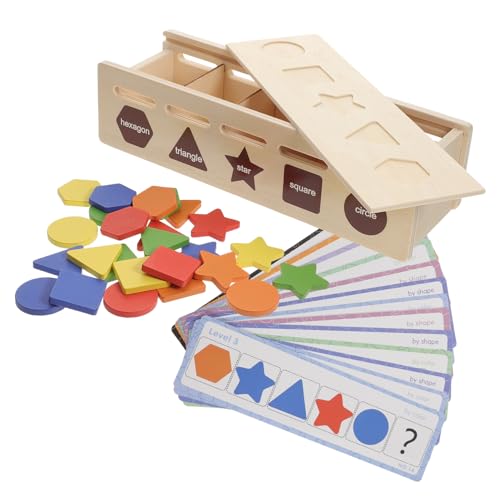 LALADEFIEE Holzspielzeug Farben und Formsortierer Sensorisches Lernspielzeug für Kleinkinder Jahre Fördert Feinmotorik Farberkennung und Hand Auge Koordination Robust und Langlebig LALADEFIEE Holzspielzeug Farben und Formsortierer Sensorisches Lernspielzeug für Kleinkinder Jahre Fördert Feinmotorik Farberkennung und Hand Auge Koordination Robust und Langlebig von LALADEFIEE
