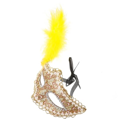 LALADEFIEE Venezianische Federmaske Maskenball-kostümaske Cosplay-partymaske Halloween-augenmaske Damen-masquerade-maske von LALADEFIEE