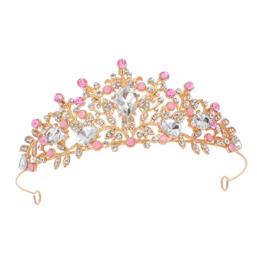 LALADEFIEE Kinderprinzenkrone Stirnband mit Rosa Strasssteinen Leichter Haarschmuck für Mädchen Komfortabel und Flexibel Geeignet für Geburtstagsfeiern Hochzeiten Brautpartys und LALADEFIEE Kinderprinzenkrone Stirnband mit Rosa Strasssteinen Leichter Haarschmuck für Mädchen Komfortabel und Flexibel Geeignet für Geburtstagsfeiern Hochzeiten Brautpartys und von LALADEFIEE