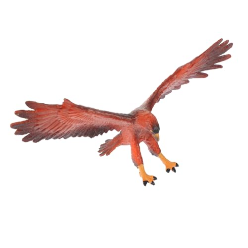 LALADEFIEE Kleine Adlerfigur aus Kunststoff Lebensechte Adlerfigur Lernspielzeug Realistisches Modell zur Tiererkennung für Schlafzimmer und Gartendekoration Pädagogisches LALADEFIEE Kleine Adlerfigur aus Kunststoff Lebensechte Adlerfigur Lernspielzeug Realistisches Modell zur Tiererkennung für Schlafzimmer und Gartendekoration Pädagogisches von LALADEFIEE