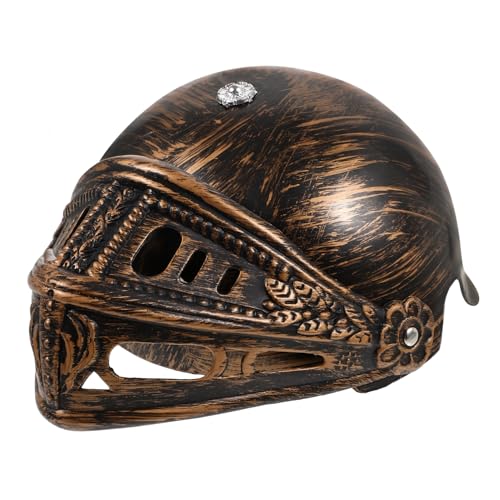 LALADEFIEE Jungen und Mädchen Römischer Soldat Kostümhut Hochwertiger Cosplay-Helm für Jungen und Mädchen von LALADEFIEE