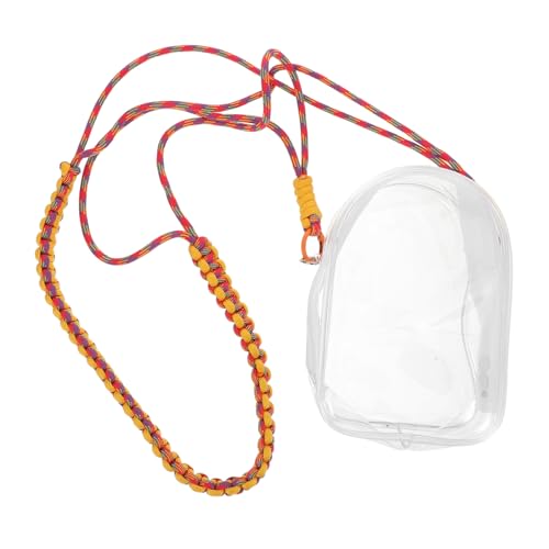 LALADEFIEE Lauftasche Präsentationstasche Transparente Puppen Organizer Tasche Transparente Puppentasche Puppentragetasche Mit Griff Transparenter Puppenaufbewahrungs Organizer von LALADEFIEE