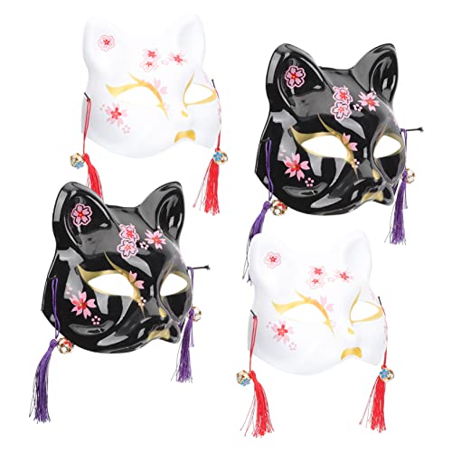 LALADEFIEE Maskendekor Kreative Kostümpartymaske Clown Fox Japanische Katze Kimono Kabuki Festival Cosplay Maske Kreative Maske Party Kostüm Fuchs Accessoires Festival Masquerade Requisiten LALADEFIEE Maskendekor Kreative Kostümpartymaske Clown Fox Japanische Katze Kimono Kabuki Festival Cosplay Maske Kreative Maske Party Kostüm Fuchs Accessoires Festival Masquerade Requisiten von LALADEFIEE