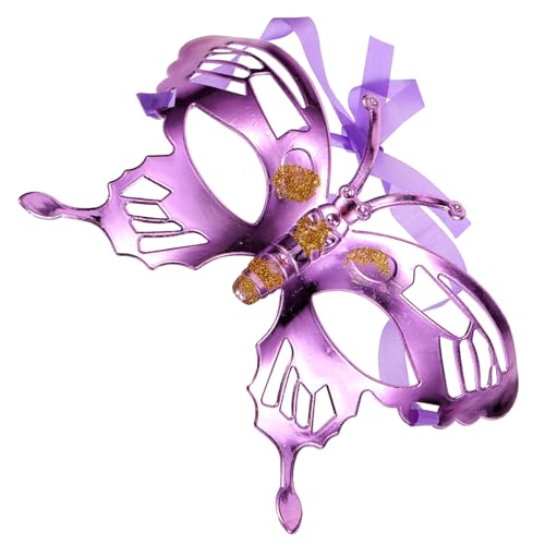 LALADEFIEE Tiermaske Schmetterlingsform Leichte Karnevalsmaske Requisite Maskenballmaske Damenpartymaske von LALADEFIEE