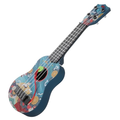 LALADEFIEE Mini Gitarre mit Stimmbarem Saitenmodell Pädagogisches Musikspielzeug für Anfänger Sichere Materialien Langlebig und Geruchsfrei Geschenk von LALADEFIEE