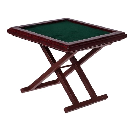 LALADEFIEE Puppenhaus Miniatur Mahjong Tisch Realistisches Modell Für Fotografie Requisiten LALADEFIEE Puppenhaus Miniatur Mahjong Tisch Realistisches Modell Für Fotografie Requisiten von LALADEFIEE