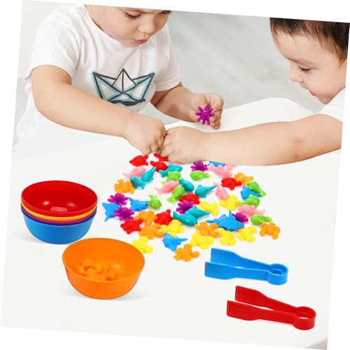 LALADEFIEE Montessori Farbensortierspielzeug aus Weichem TPE Teiliges Meerestier Lernspielzeug für Kleinkinder Interaktives und Feinmotorikspiel für Vorschulkinder Pädagogisches LALADEFIEE Montessori Farbensortierspielzeug aus Weichem TPE Teiliges Meerestier Lernspielzeug für Kleinkinder Interaktives und Feinmotorikspiel für Vorschulkinder Pädagogisches von LALADEFIEE