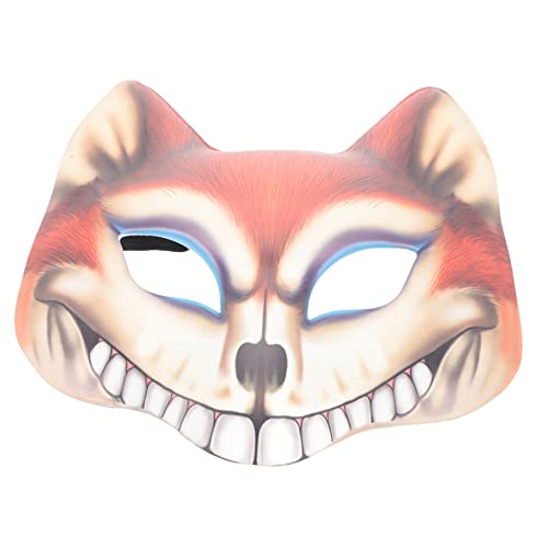 LALADEFIEE Multifunktions Party Maske Wiederverwendbare Maske Partyzubehör Fuchs Stütze Japanische Kabuki Maskerademaske Japanische Tiermaske N Cosplay Kostüm Zubehör Stütze Rade Prom LALADEFIEE Multifunktions Party Maske Wiederverwendbare Maske Partyzubehör Fuchs Stütze Japanische Kabuki Maskerademaske Japanische Tiermaske N Cosplay Kostüm Zubehör Stütze Rade Prom von LALADEFIEE