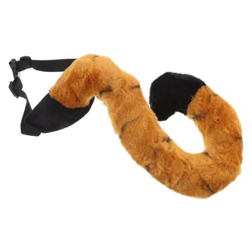 LALADEFIEE Plüsch Tiger Tierkostüm Zubehör Langlebig Flauschig für Animal Cosplay Party Fasching Halloween Karneval Kostümaccessoire LALADEFIEE Plüsch Tiger Tierkostüm Zubehör Langlebig Flauschig für Animal Cosplay Party Fasching Halloween Karneval Kostümaccessoire von LALADEFIEE