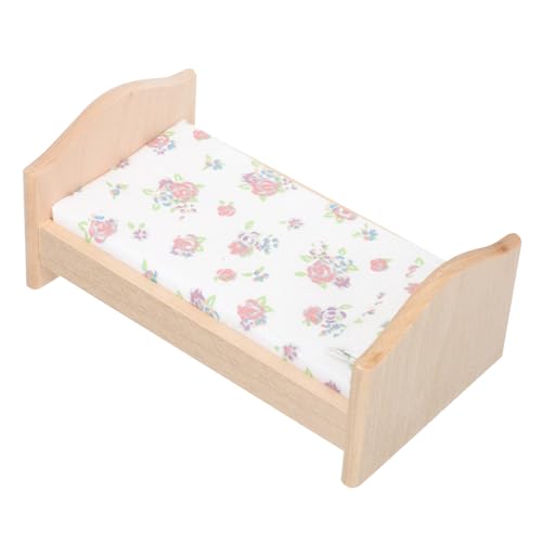 LALADEFIEE Puppenhaus Kinderbett Spielzeughaus Puppenbett Mini Babypuppen Kinderspielzeug Babypuppen Für Babys Minispielzeug Puppenbett Minihaus Zubehör Bett Miniaturmöbel Minibett Aus Holz LALADEFIEE Puppenhaus Kinderbett Spielzeughaus Puppenbett Mini Babypuppen Kinderspielzeug Babypuppen Für Babys Minispielzeug Puppenbett Minihaus Zubehör Bett Miniaturmöbel Minibett Aus Holz von LALADEFIEE
