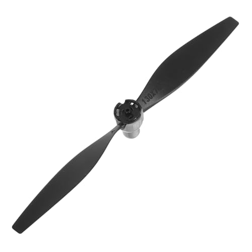 LALADEFIEE Rc-Helikopter-Propeller, 2-Blatt, Klein, Schwarzer Kunststoff-Propeller, Ersatz Für DIY-Flugzeug-ersatzteile, Modellflugzeug-zubehör von LALADEFIEE