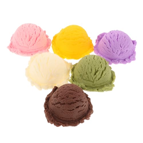 LALADEFIEE Realistische Fake Ice Balls Farben Imitation EIS Kugeln Deko Requisiten für Kuchen Display Home Shops Dekoration und Fotografie Props LALADEFIEE Realistische Fake Ice Balls Farben Imitation EIS Kugeln Deko Requisiten für Kuchen Display Home Shops Dekoration und Fotografie Props von LALADEFIEE