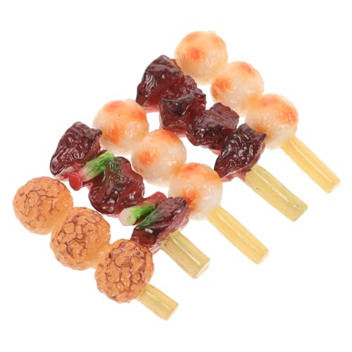 LALADEFIEE 5stücke Teiliges Realistische Grillspieße Spielzeug Für Kognitive Lernspielzeuge Für Partys Geburtstagsgeschenke Und Dekoration Simulierte Lebensmittel Für Spielküche Und Kindergarten LALADEFIEE 5stücke Teiliges Realistische Grillspieße Spielzeug Für Kognitive Lernspielzeuge Für Partys Geburtstagsgeschenke Und Dekoration Simulierte Lebensmittel Für Spielküche Und Kindergarten von LALADEFIEE