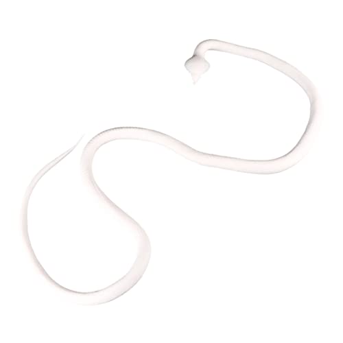 LALADEFIEE Realistische Plastiksnake Lange Weiße Schlange für Scherze Partydekoration für Halloween und Aprilscherze Lustige Überraschung für Freunde und Familie LALADEFIEE Realistische Plastiksnake Lange Weiße Schlange für Scherze Partydekoration für Halloween und Aprilscherze Lustige Überraschung für Freunde und Familie von LALADEFIEE