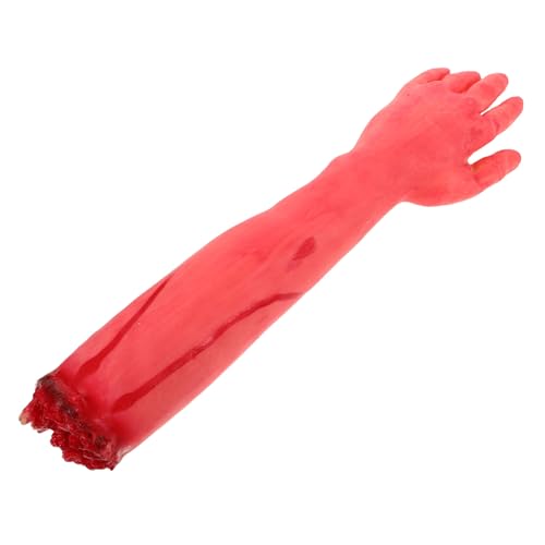 LALADEFIEE Realistischer Halloween Deko Abgetrennter Arm Gruselige Gebrochene Arm Requisite Vielseitig als Tisch und Wanddeko für Horrorparty Detailgetreu und Lebensecht für Halloween Events LALADEFIEE Realistischer Halloween Deko Abgetrennter Arm Gruselige Gebrochene Arm Requisite Vielseitig als Tisch und Wanddeko für Horrorparty Detailgetreu und Lebensecht für Halloween Events von LALADEFIEE