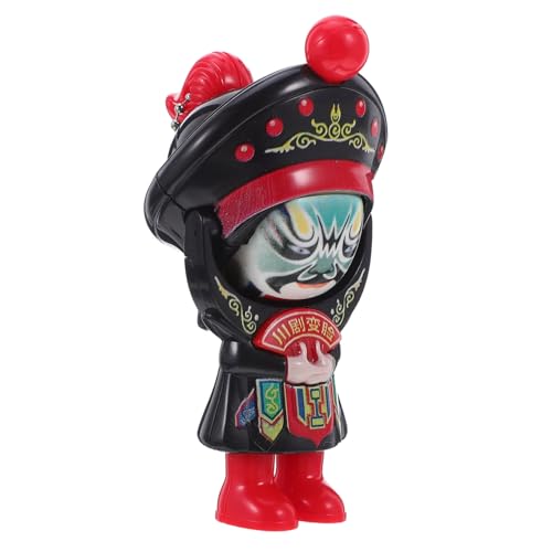 LALADEFIEE Sichuan Oper Gesichtswechselpuppe Gesichtswechselpuppen Im Chinesischen Stil Peking Oper Souvenir Gesichtspuppen Figuren Miniatur von LALADEFIEE