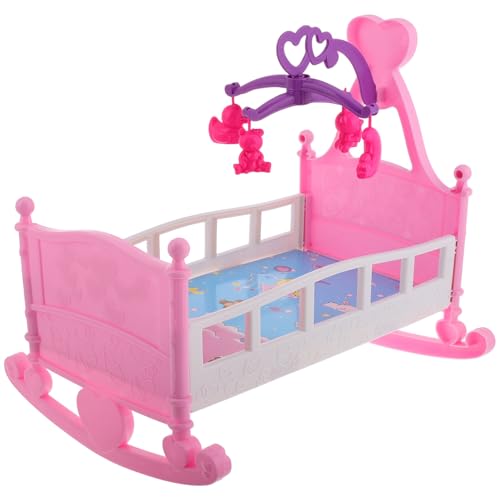 LALADEFIEE So Tun Dollhouse Möbel Miniaturbett Model Mini Swinging Bett Für Puppenhaus Layout Requisite LALADEFIEE So Tun Dollhouse Möbel Miniaturbett Model Mini Swinging Bett Für Puppenhaus Layout Requisite von LALADEFIEE