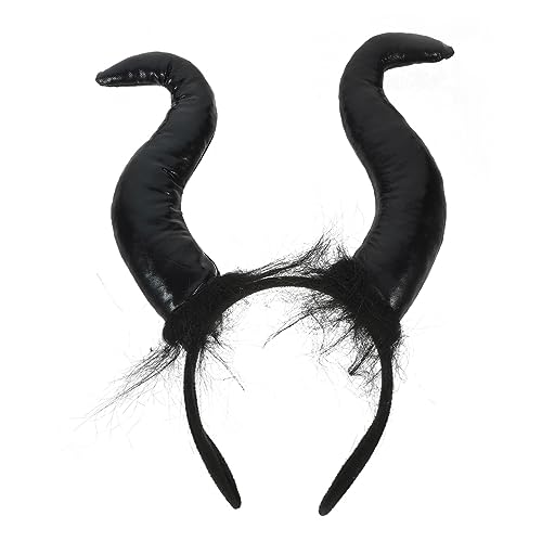 LALADEFIEE Teufelshorn Stirnband Halloween Kostüm Haarreif Leichtes Kunststoffhörner Accessoire Universalgröße für Party Cosplay für Damen Herren LALADEFIEE Teufelshorn Stirnband Halloween Kostüm Haarreif Leichtes Kunststoffhörner Accessoire Universalgröße für Party Cosplay für Damen Herren von LALADEFIEE