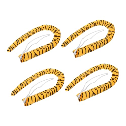 LALADEFIEE Tiger Kostüm Plüsch Tiger Tierkostüm Zubehör für Wiederverwendbar Halloween Party Bühnenauftritte Tierkostüm Accessoire von LALADEFIEE