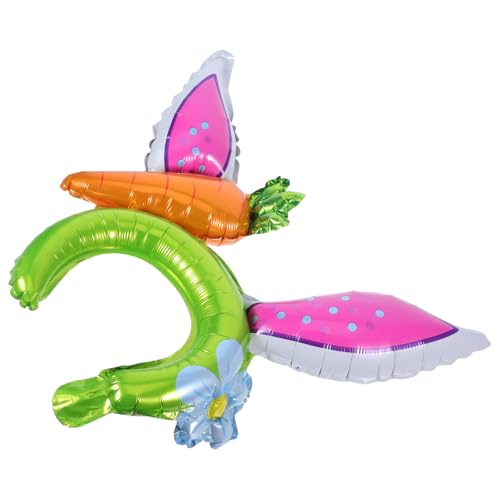 LALAFINA Osterhasen-ohr-stirnband-set 10-teilig Wiederverwendbare Aluminiumfolien-ballons Spielzeug Für Kinder Party-requisiten Im Tierstil Für Geburtstagsfeiern LALAFINA Osterhasen-ohr-stirnband-set 10-teilig Wiederverwendbare Aluminiumfolien-ballons Spielzeug Für Kinder Party-requisiten Im Tierstil Für Geburtstagsfeiern von LALAFINA