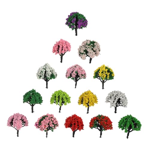 LALAFINA 15 Stück Blumenbaum Simulationsmodell Miniaturen Miniaturbäume Modellbäume Mini -Baum Landschaftsmodellbaum DIY Minibaum Landschaftsbaummodell Kleine Bäume Zur Dekoration Plastik LALAFINA 15 Stück Blumenbaum Simulationsmodell Miniaturen Miniaturbäume Modellbäume Mini -Baum Landschaftsmodellbaum DIY Minibaum Landschaftsbaummodell Kleine Bäume Zur Dekoration Plastik von LALAFINA