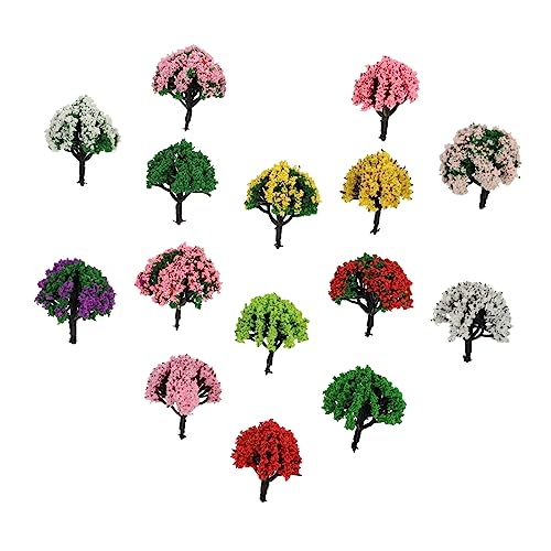 LALAFINA 15 Stück Simulationsmodell Blumenbaum Gefälschte Baumdekorationen Wohnkultur Mikrolandschaftsschmuck Kunststoffbaummodelle Gartenornament Simulierter Blumenbaum Minibaum LALAFINA 15 Stück Simulationsmodell Blumenbaum Gefälschte Baumdekorationen Wohnkultur Mikrolandschaftsschmuck Kunststoffbaummodelle Gartenornament Simulierter Blumenbaum Minibaum von LALAFINA