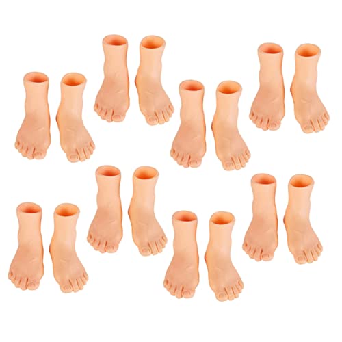 LALAFINA 16 Stück Teiliges Fingerpuppen aus Weichem Vinyl Lustige Fußmodelle für Erwachsene für Pädagogisches und Partys Langlebig und Sicher für Altersgruppen LALAFINA 16 Stück Teiliges Fingerpuppen aus Weichem Vinyl Lustige Fußmodelle für Erwachsene für Pädagogisches und Partys Langlebig und Sicher für Altersgruppen von LALAFINA
